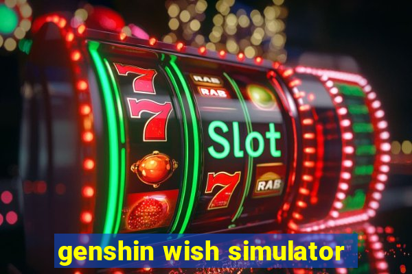 genshin wish simulator